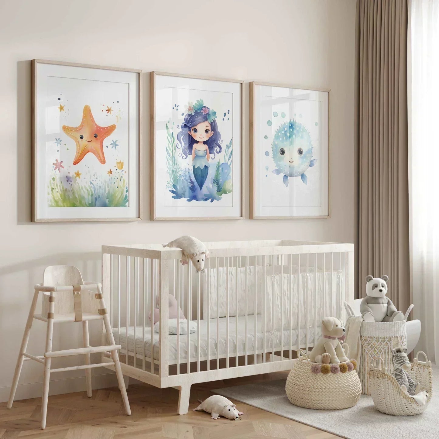 Bluey the Tang Nursery Wall Art